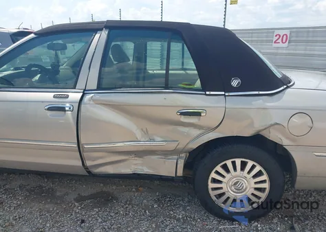 2006 Mercury Grand Marquis Ls из США, поврежденный, VIN 2MEFM75V66X647166